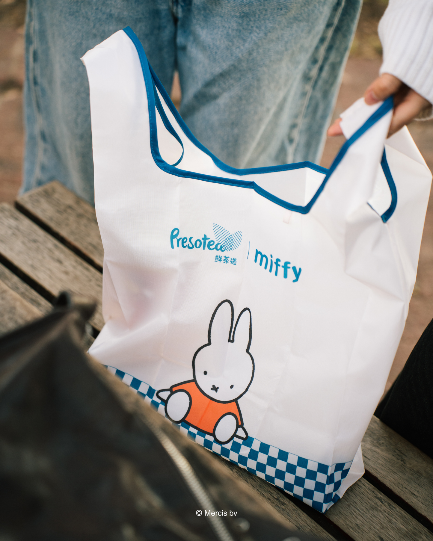 Presotea x Miffy Foldable Reusable Bag