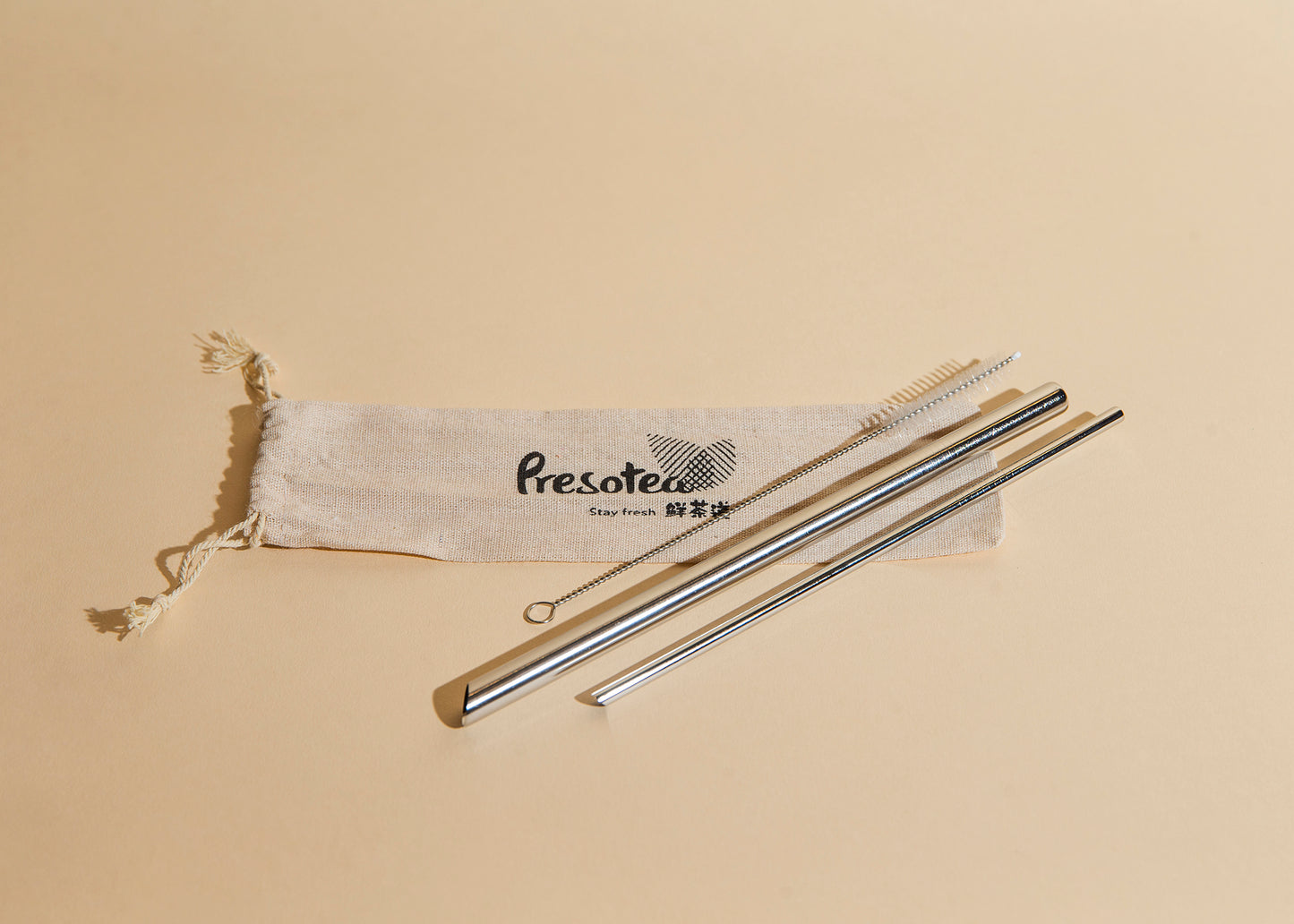 Presotea Reusable Straws Set